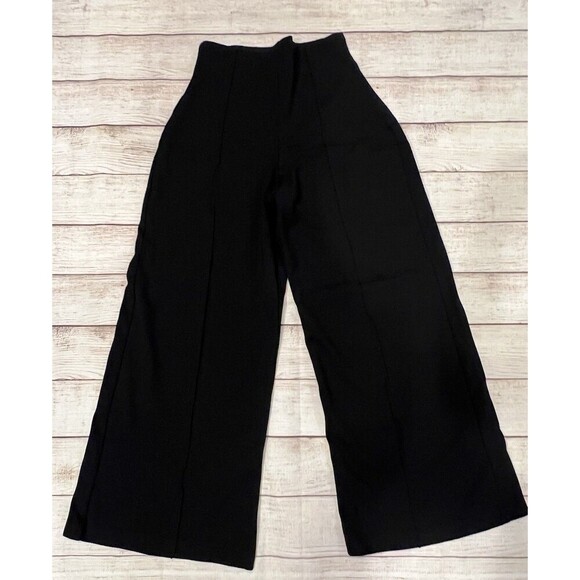 Industry Pull On Black Wide Leg Pants Size Small - Picture 1 of 7